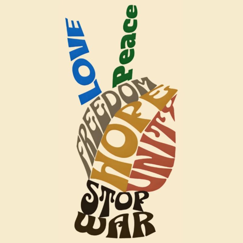 Message vibrant Liberté Design