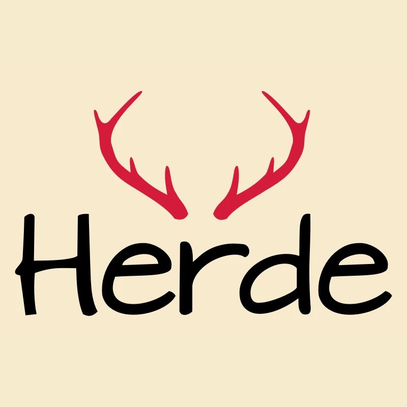 Herde Geweih Hirschgeweih