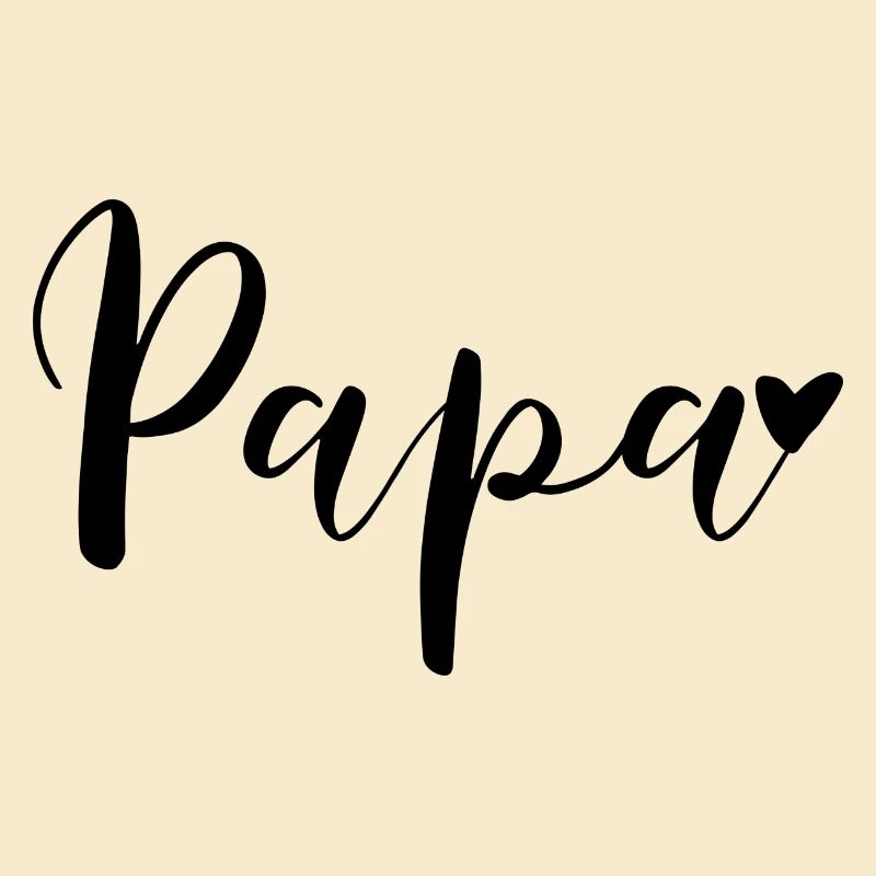 Papa Herz Geschenkidee