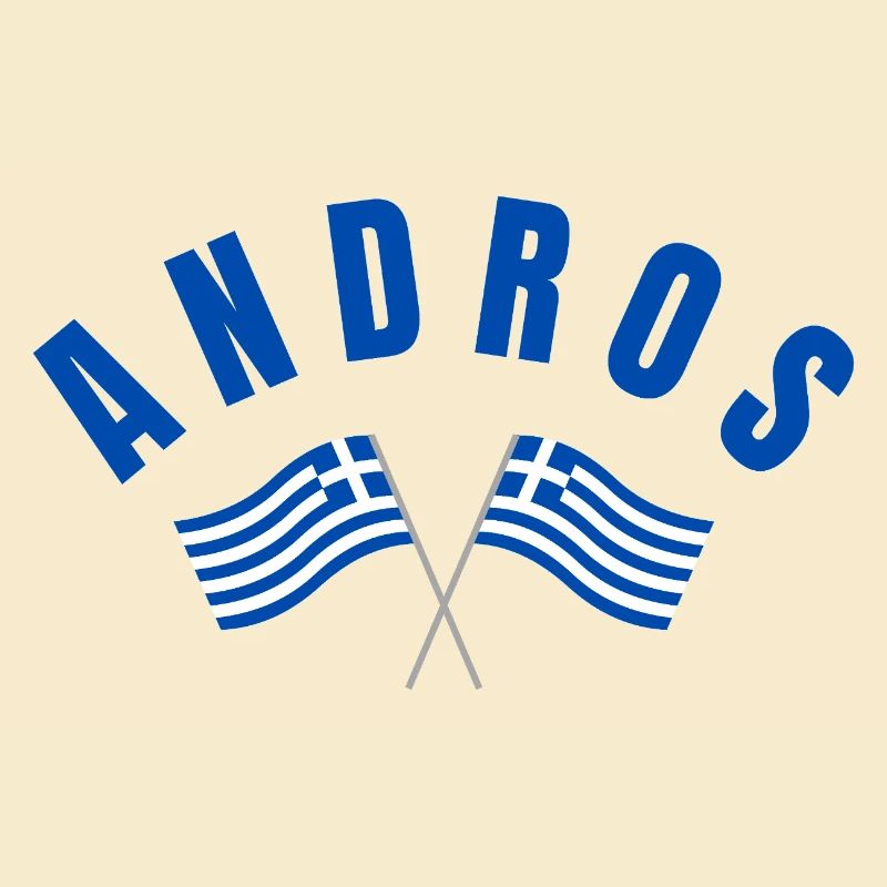 Andros a traversé les drapeaux grecs