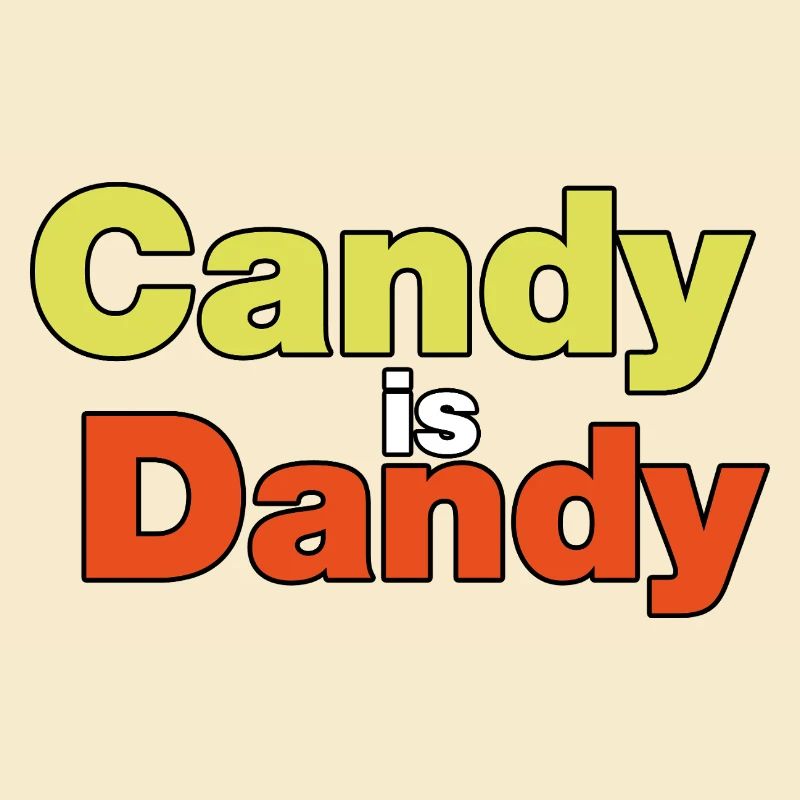 Candy is Dandy Bold Typographie