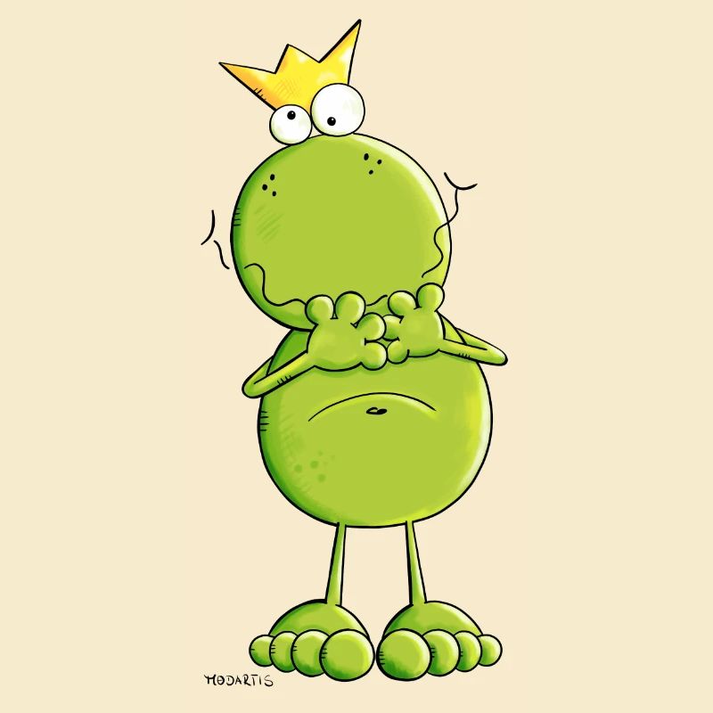 Frosch mit Krone