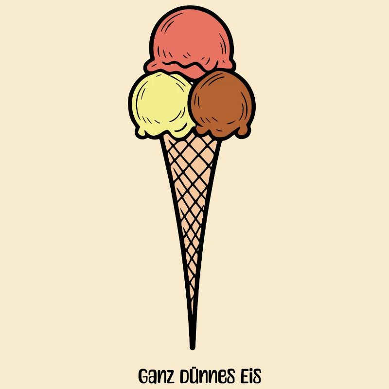 Ganz dünnes Eis