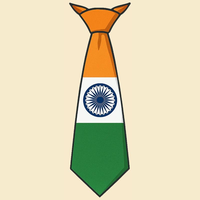 India Tie – Flaggendesign