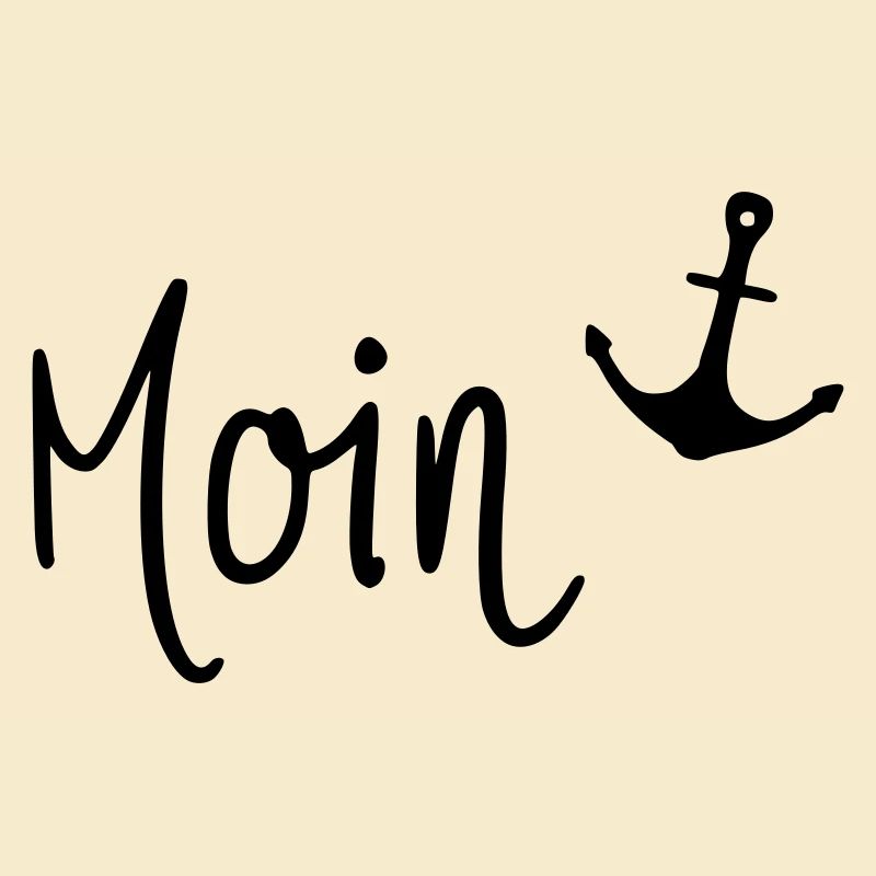 Moin mit Anker