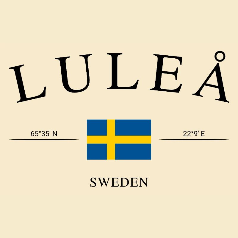 Luleå, Suède – Souvenir et cadeau de Noël