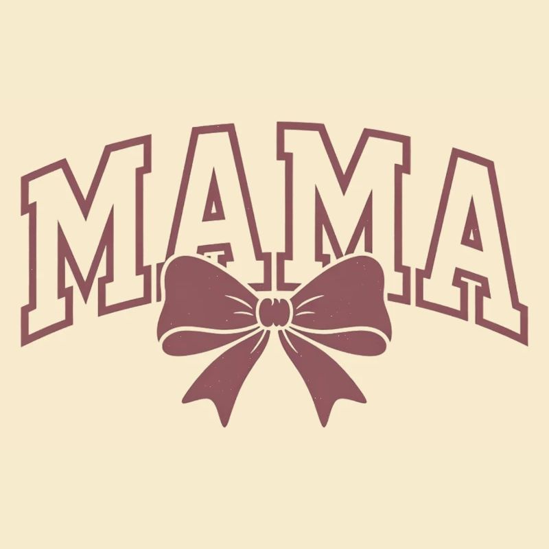 Mama Statement – Élégant design de nœud Mama