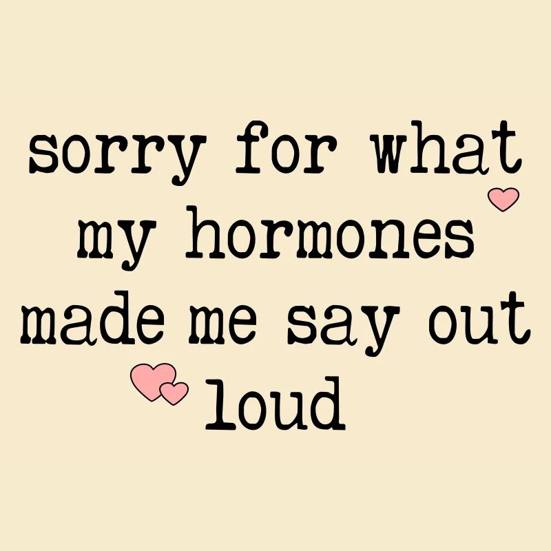 Lustiges Menopause-Hormon