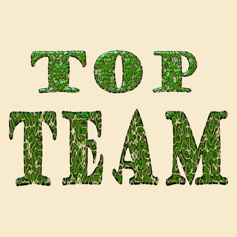 Top Team Grünes Mustertextur