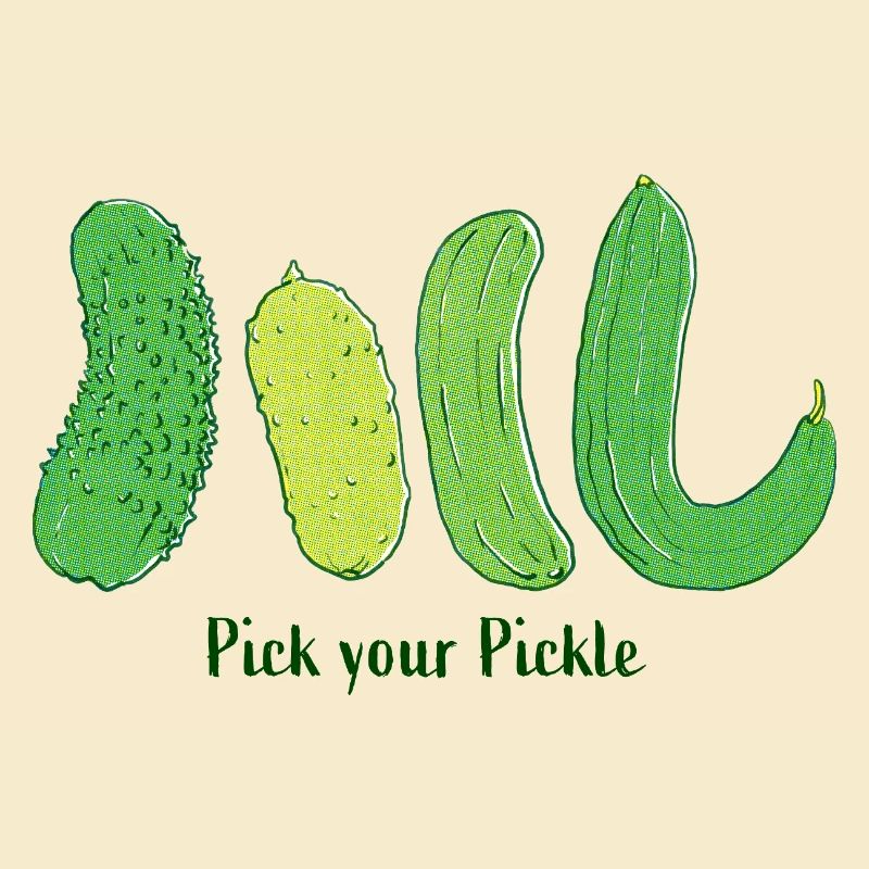 Pick Your Pickle: Grüne Gurkenkunst