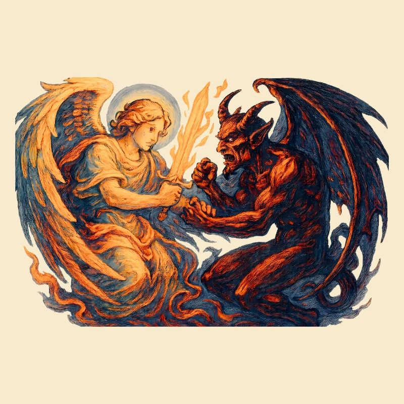 Celestial Archangel vs Infernal Beast