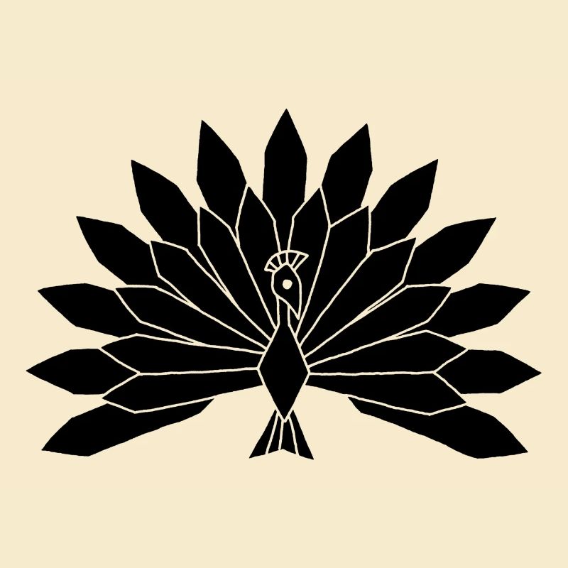 The black peacock