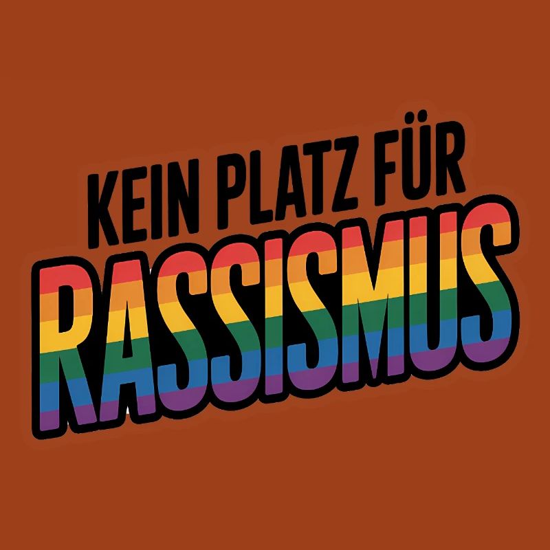 Pas de place pour le racisme - Logo Cool Pride
