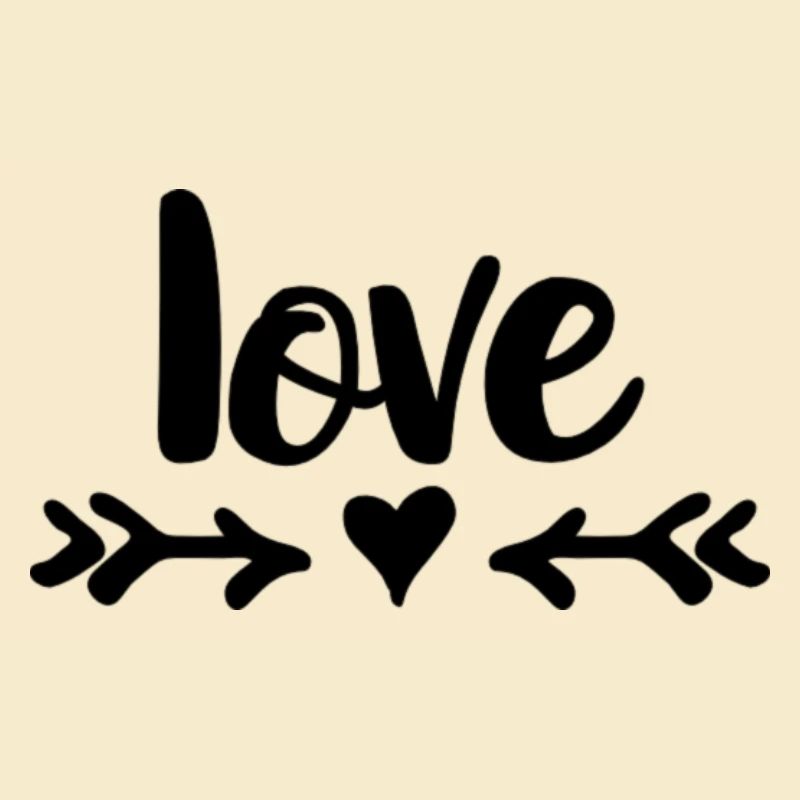 Love Herz Pfeile Design