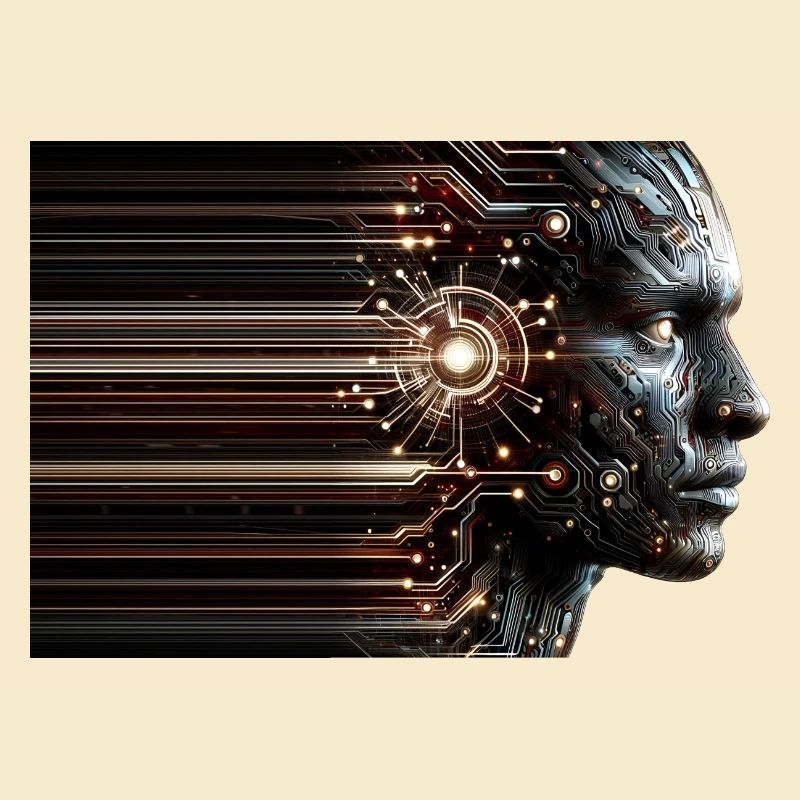 Digital Ghost Cyborg Design