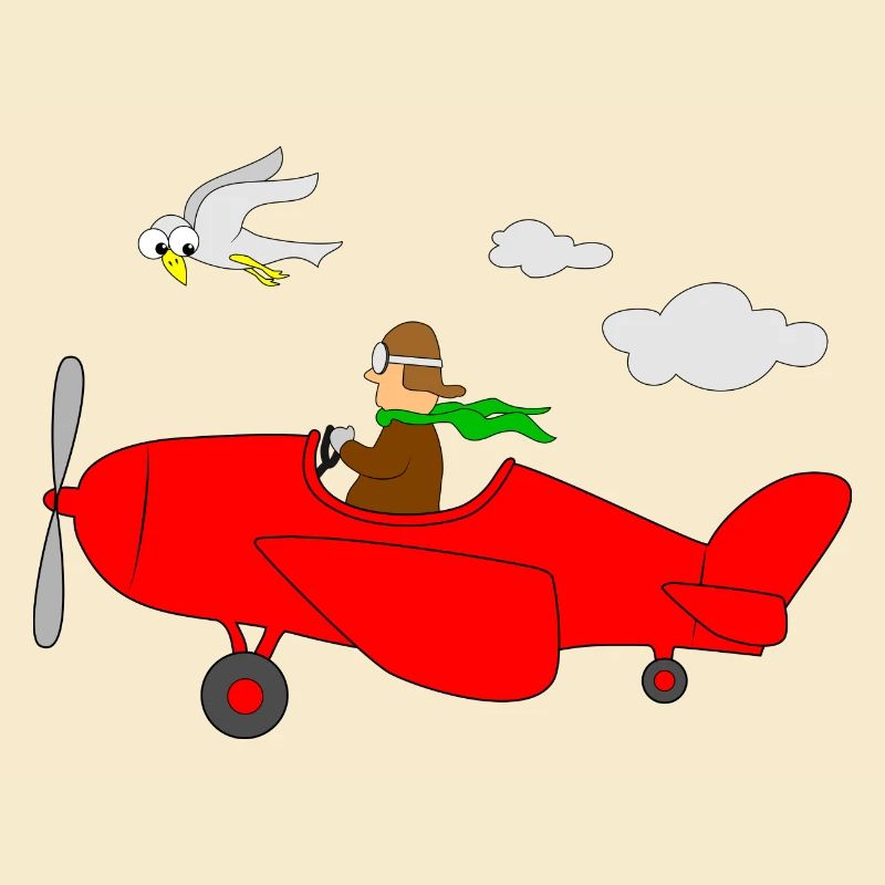 Flugzeug Pilot