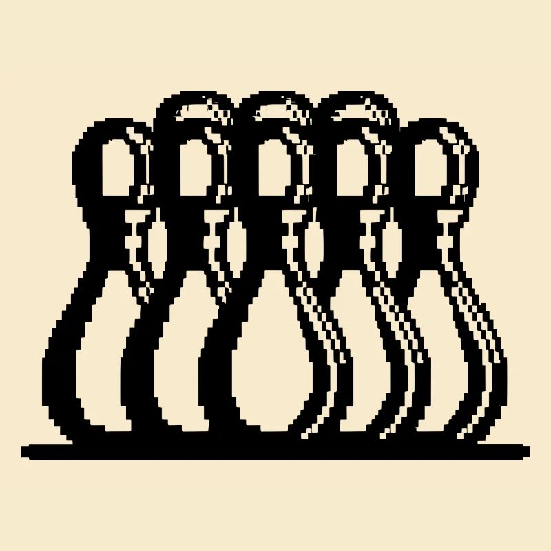 Bowling Pixel Kunst