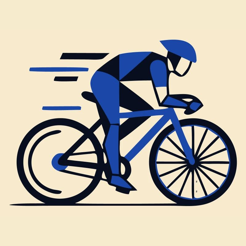 Polygone dynamique du cycliste de route