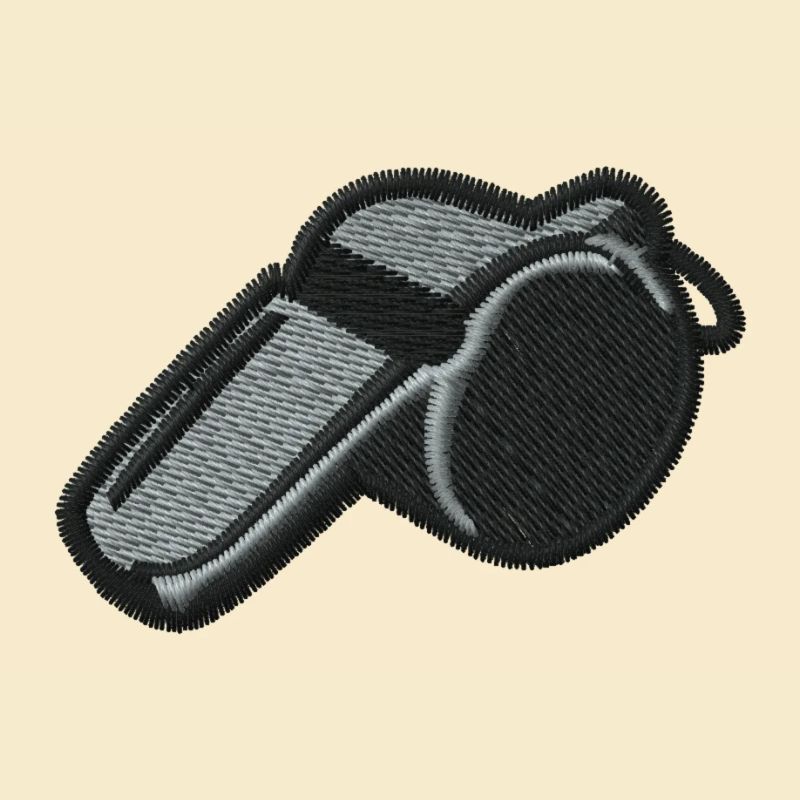 Pipe brodée