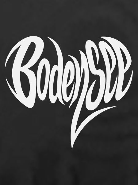 Bodensee Fließendes Lettering