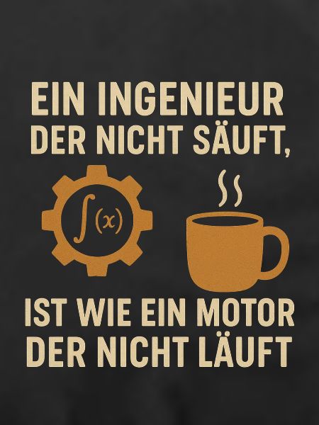 Ingénieur Humour Coffee Engine