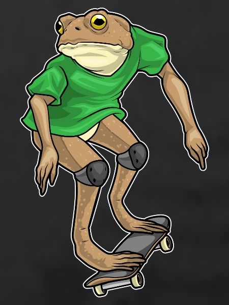 Frog Skater Skateboard