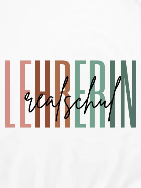 Lehrerin Realschule Realschullehrerin Geschenk