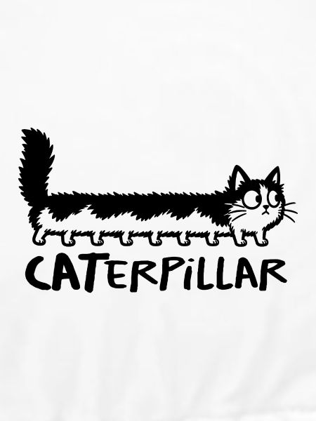 Chat chenille CATerpillar