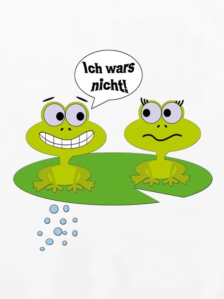 Comic-Frösche