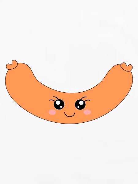 Kawaii Hotdog Wurst