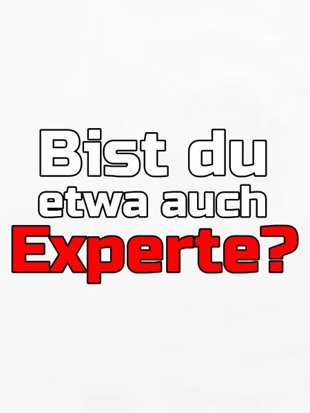 Experte Profi Arbeit Virus Sprüche