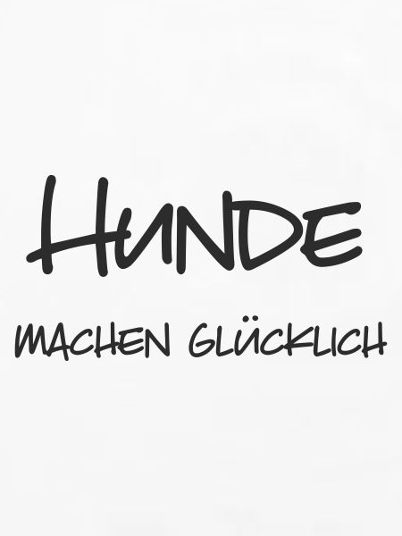 Hunde machen glücklich