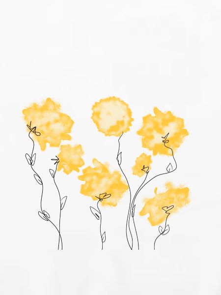 Gelbe Blumen