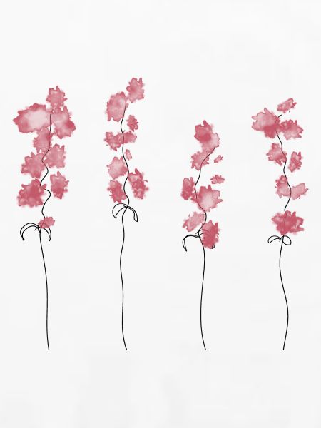 Rosa Blumen