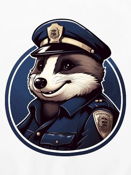 Dachs Polizei