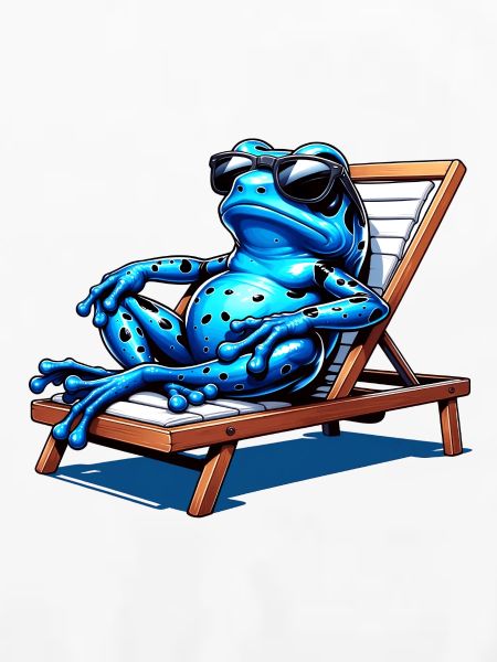 Pfeilgiftfrosch Frosch Design
