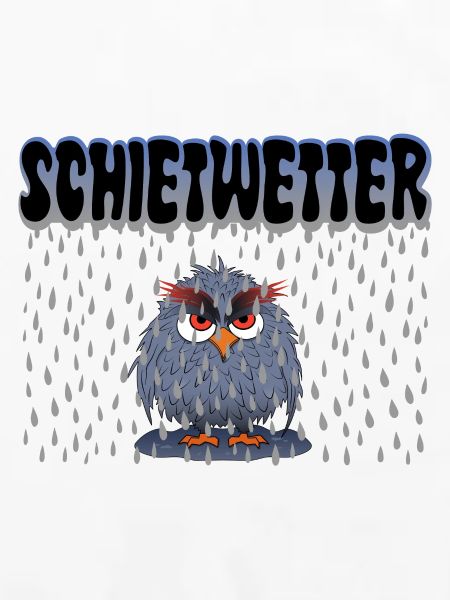Eule Schietwetter