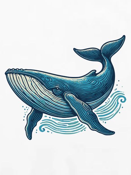 Baleine bleue