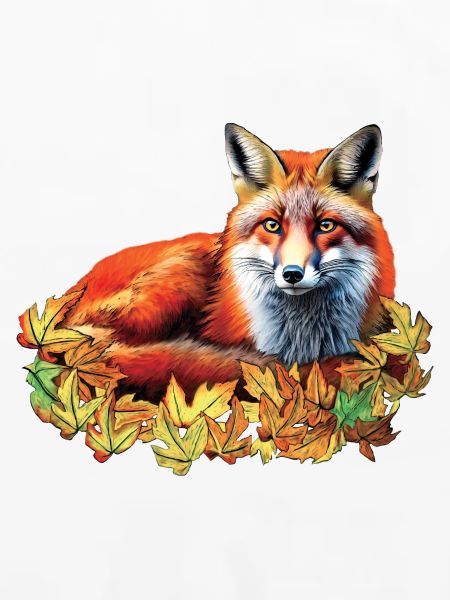 Rotfuchs im Herbst