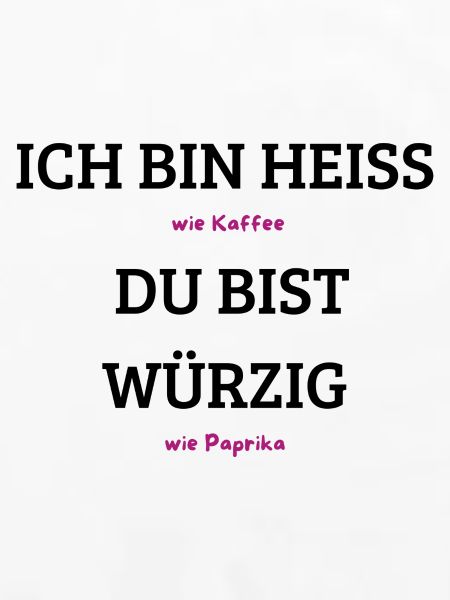 Kaffee Paprika Kontrast