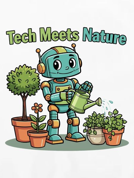 Tech trifft Natur Robotergärtner