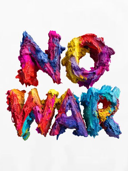 No War Farbexplosion
