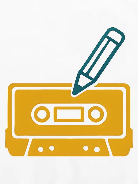 Retro Bleistift Kassette