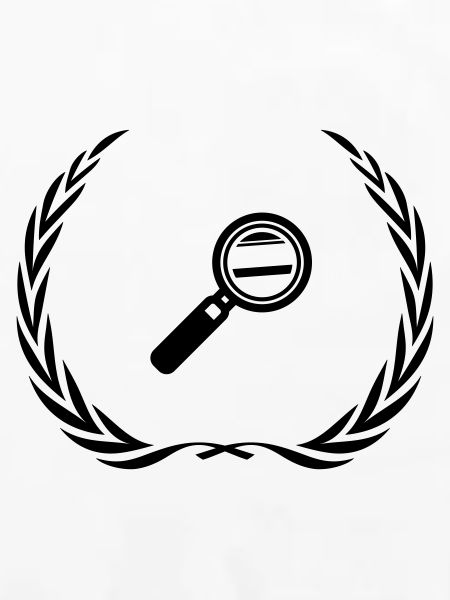 Lupe Symbol Kranz