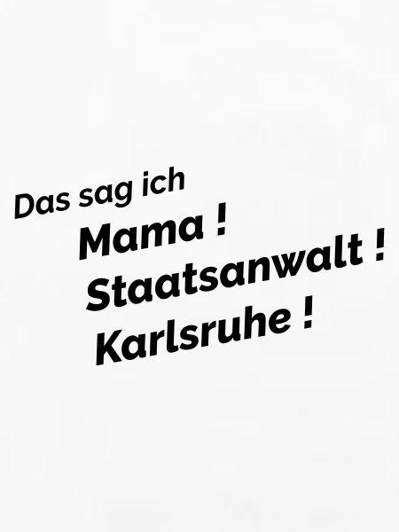 Das sag ich