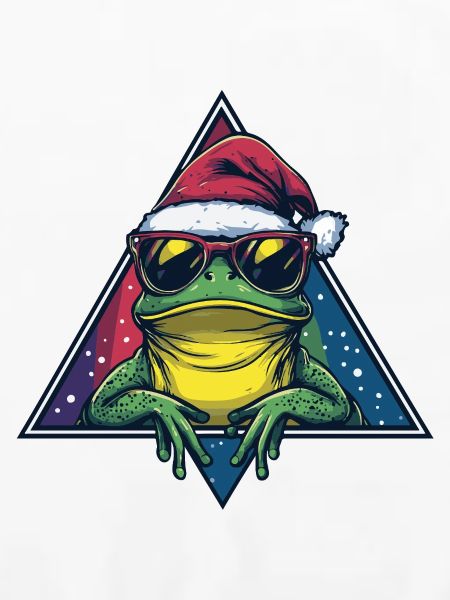 Frosch im Santa Triangle
