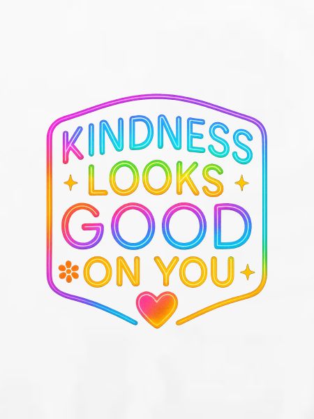 Kindness Neon steht dir gut