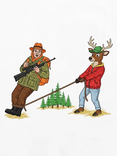 Waldschlepper-Duo: Jäger & Hirsch