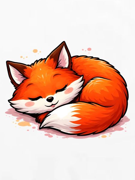 Schlafender Fuchs