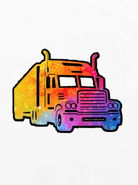 Bunter Lkw